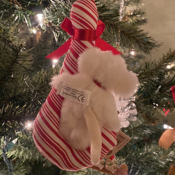 Boyds Mini Plush Christmas Ornament Pip Sweet Jointed Mouse with Tag - Picture 5 of 10